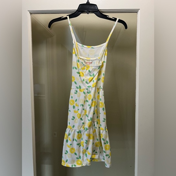 NWT Cat & Jack Lemon Dress girl's size 14 - Picture 2 of 3